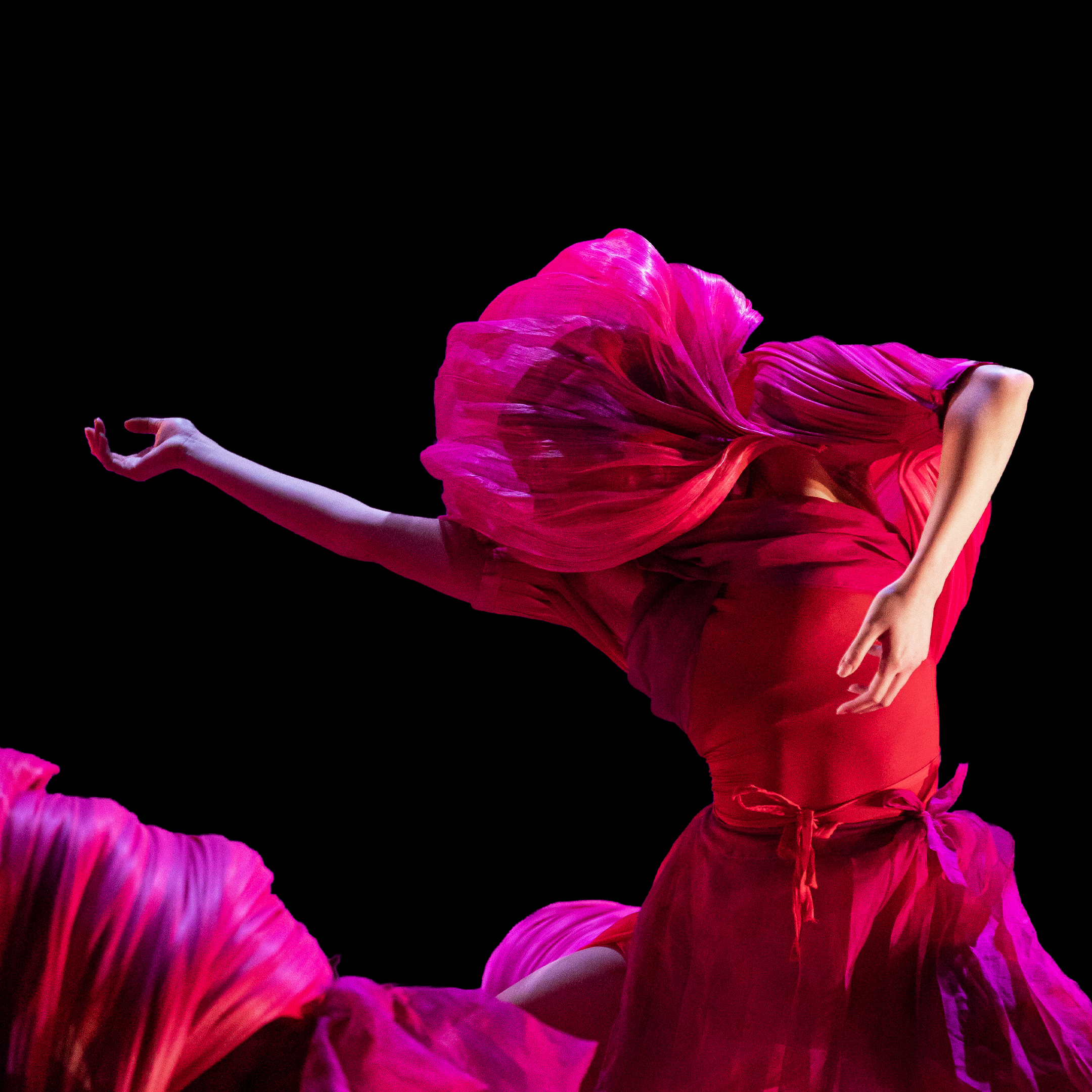 Verve image of dancer in red 