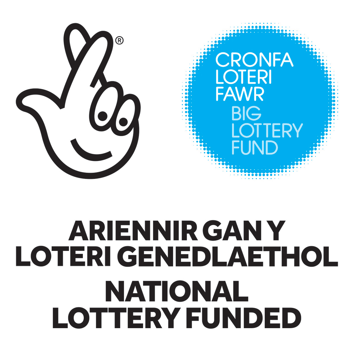 National Lottery Fund Wales logo