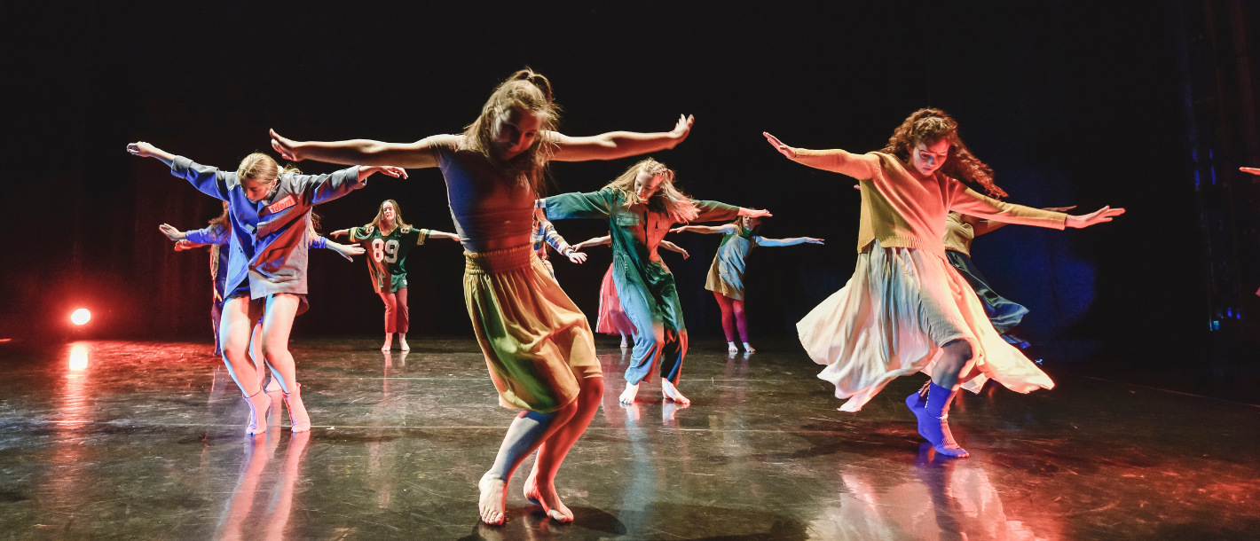 young people dancing