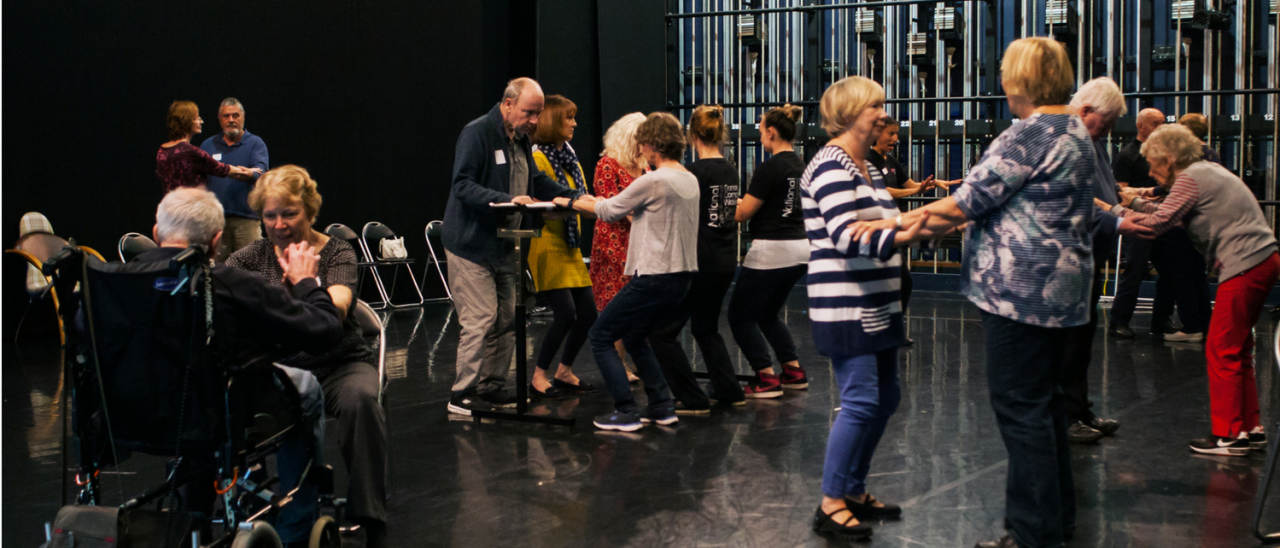 Group dancing Dance for Parkinson's