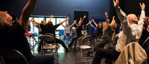 Dance for Parkinson's ballet pose